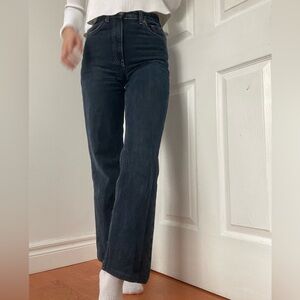 Classic dark blue Women's Jeans Zara